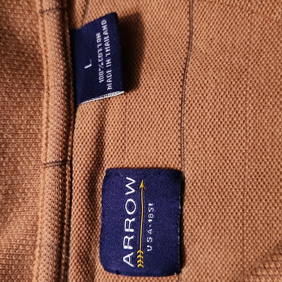 Men's Arrow Polo size Large - Picture 2 of 3